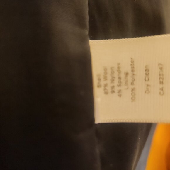 Navy Blue Talbots Boyfriend Two Button Blazer Women's Size 14L Great Condition - Picture 13 of 15